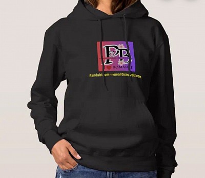 Ladies sweater with hoodie and Logo